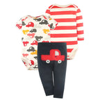 3-Piece Soft Cotton Baby Outfit Set