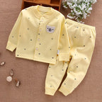 Cotton Newborn Top & Pants Set