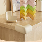 4pcs Soft Baby Proofing Corner Guards - Pre-Taped Table Corner Protector for Child Safety Furniture Bumper & Sharp Edge