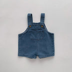 2-Piece Baby T-Shirt & Denim Jumpsuit Set