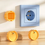 Baby Proofing Socket Protective Covers, Cartoon Silicone Anti Shock Dustproof Electrical Outlet Safety Caps for Children
