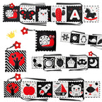 High-Contrast Crinkle Cloth Baby Book