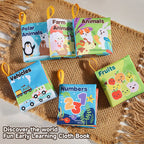 Soft Animal & Number Baby Cloth Book