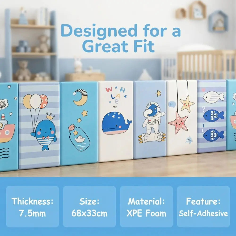 Waterproof Anti Collision Cushion Self Adhesive XPE Foam Wall Protector Shockproof Thermal Insulation Foam Bumper Baby Safety