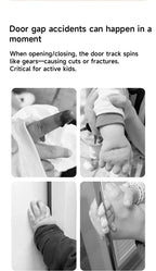 AIBEDILA Baby Safety Anti-Pinch Door Gap Protection Strip Soft Foam Door Guard Kids Finger Protection Childproofing Accessory
