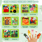 Soft Felt Farm Activity Book