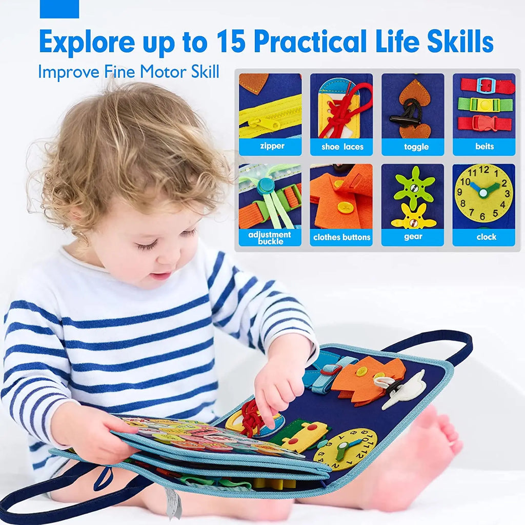 Toddler Montessori Busy Board