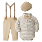 Baby Boy Clothes 0-24M Baby Boy Suits 4pcs infants Boys Baptism Easter Outfits  Christmas Clothes новорожденных одежда для