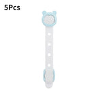 5Pcs Child Safety Cabinet Lock Baby Proof Security Protector Drawer Door Cabinet Lock Plastic Protection Kids Safety Door Lock