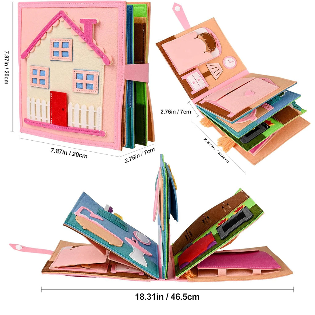 Montessori Busy Book for Toddlers