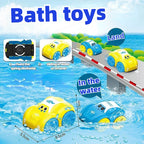 Clockwork Amphibious Bath Toy Cars