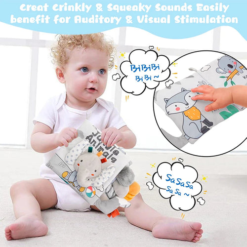 3D Touch & Feel High-Contrast Baby Book