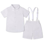 Baby Boy Clothes Toddler Wedding Outfit Kids Formal Birthday Party Suit Set Infant Graduation Piano Performance School Clothes
