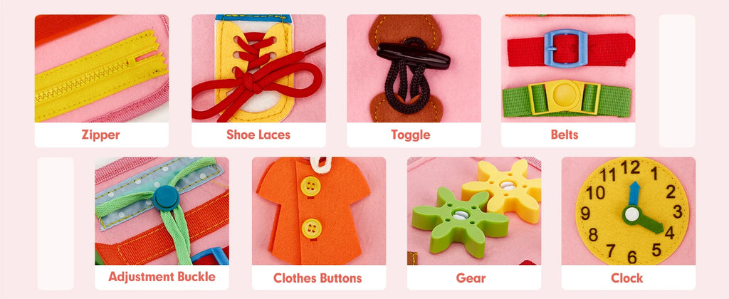 Toddler Montessori Busy Board