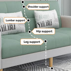 Stable Small Unit Sofa Bed, Foldable Dual-purpose Double Bed, Home Office Nap, Three Person Sofa, Leisure Fabric, Lazy Sofa