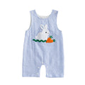 Baby Boy Embroidered Romper