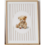 1/3Pcs Prints for a Baby Boy Nursery, Teddy Bear Prints, Vintage Nursery Posters, Little Boys Room