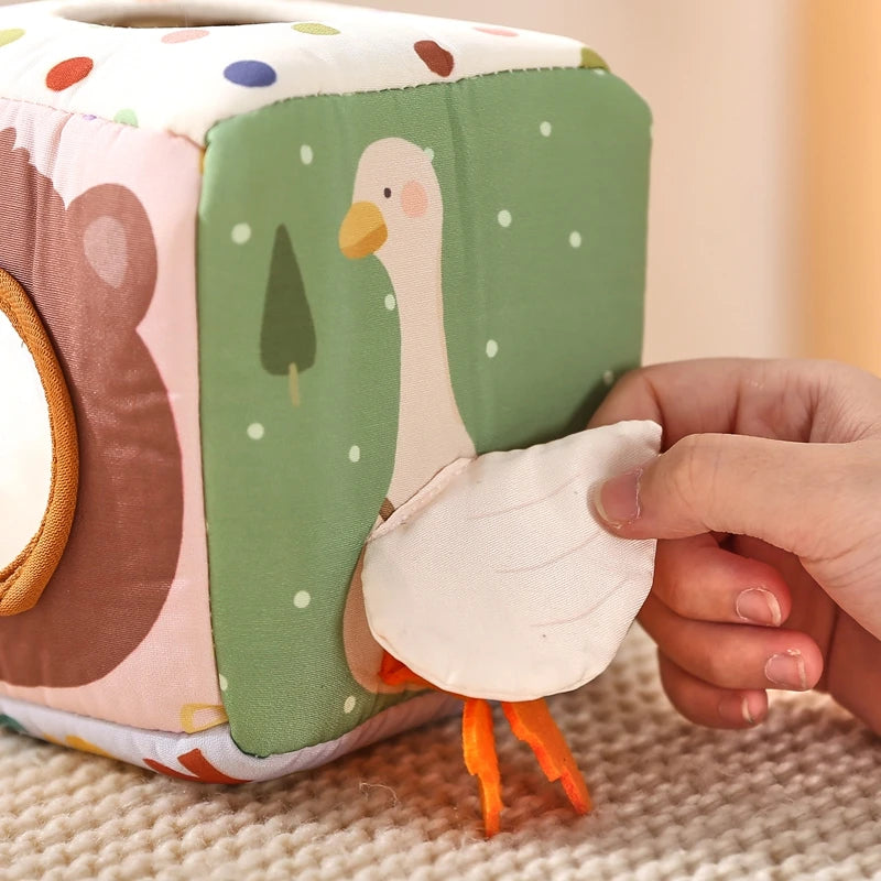 Montessori Magic Tissue Box Sensory Toy