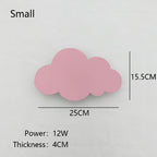 New Baby Room Cloud Wall Lamp Bedroom Bed Living Dining Room Attic Creative Warm Decoration Dimmable Wall Light