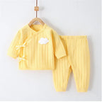 Infant Baby Girls Boys Sets Cotton Newborn Long Sleeve Clothes Pants 2Pcs Set Spring Autumn Clothing For Baby Costume 3-6Month