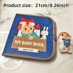 Interactive English Cloth Learning Book