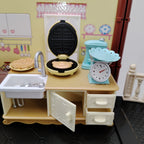 Miniature Items Dollhouse Furniture Accessories Living Room Bedroom Supermarket Shopping Games Family Interaction Doll Kids Toys
