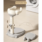 Non-Slip Baby Bath Stand Adjustable Free-Standing Baby Standing Shower Stand Safe Multifunctional Infant Bath Support