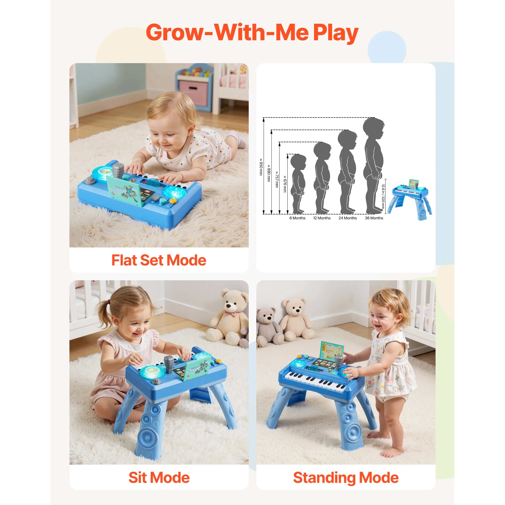 Playset for Toddlers 133 Sound Sources