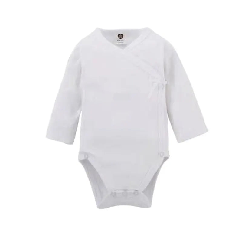 100% Cotton Long-Sleeve Baby Romper