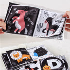 High-Contrast Soft Baby Cloth Book
