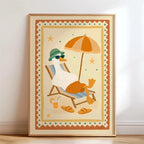 Animal-themed Baby Room Posters: Stylish and Playful Animal Prints Whimsical Canvas Wall Art Suitable for Modern Baby Room De