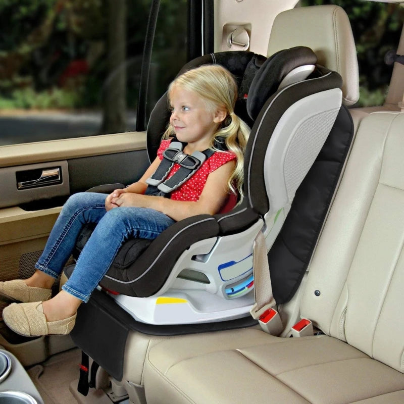 Universal Child Safety Seat Anti-Slip Anti-Scratch Mat Pads Waterproof Car Seat Protective Cover for-Baby Kid Protection