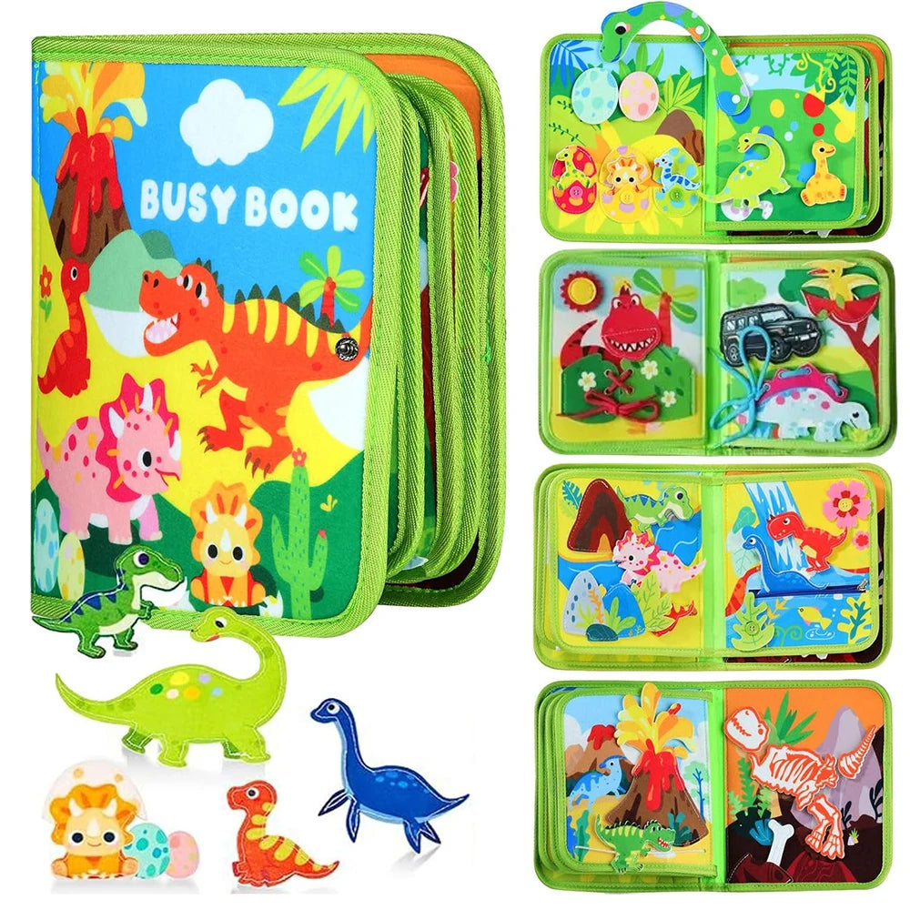 Toddler Life Skills Busy Board