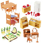 1:12 Forest Animal Dollhouse Furniture Set