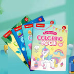 Kids Drawing & Coloring Activity Book