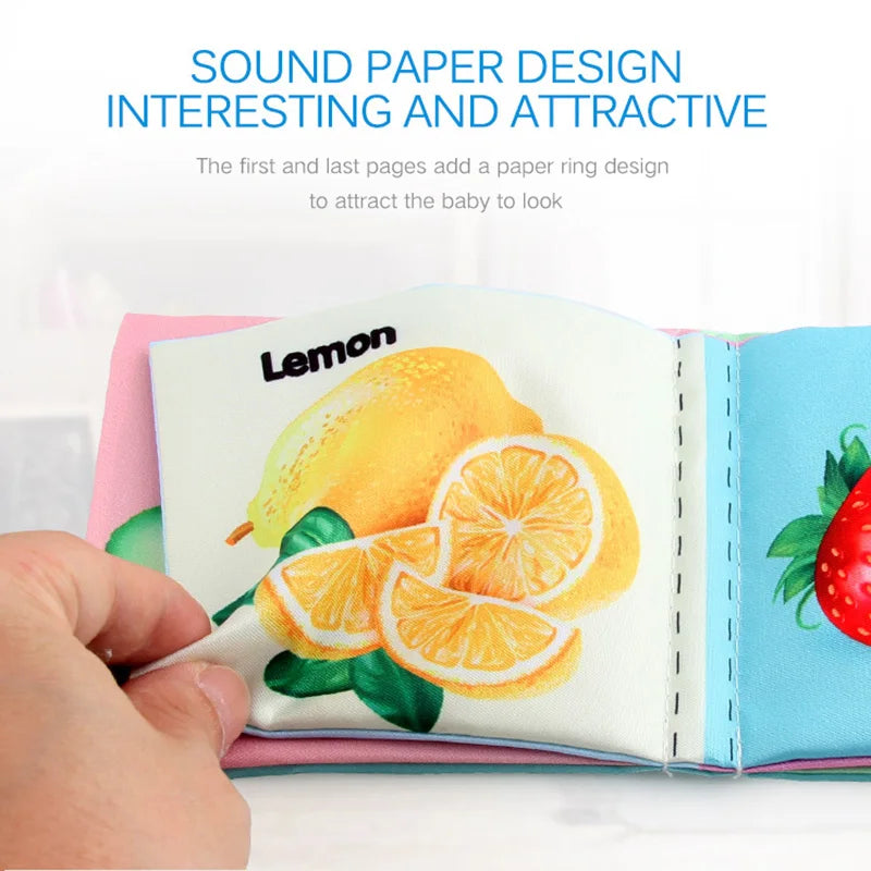 Soft Baby Cloth Learning Book