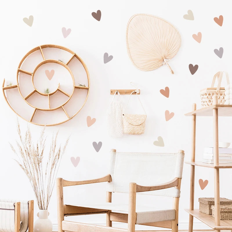 Heart Wall Decals for Nursery