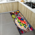 Bedroom Children Living Room Decoration Corridor Bathroom Non-slip Rug Fruit Pattern Kitchen  Home Door Mat