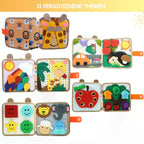 3D Touch & Feel Montessori Baby Book