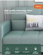 Stable Small Unit Sofa Bed, Foldable Dual-purpose Double Bed, Home Office Nap, Three Person Sofa, Leisure Fabric, Lazy Sofa