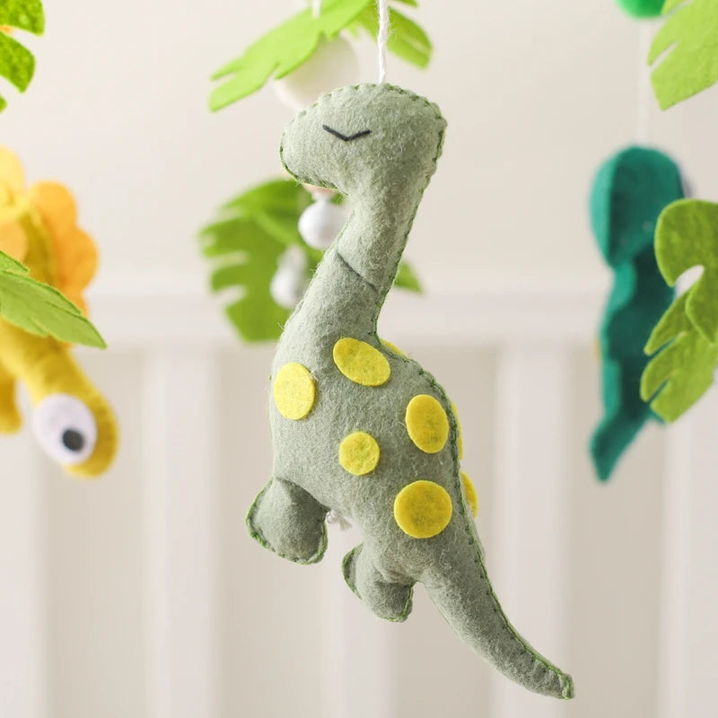 Wooden Rattles Toys Baby Crib Mobile Bed Bell Soft Felt Hot Balloon Newborn Music Bed Bell Hanging Toys Crib Bracket Baby Gifts