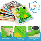 Animal Wooden Puzzle Set