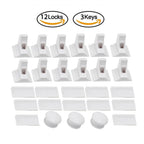 Magnetic Baby Proofing Locks Child Safety Latches For Drawers Cabinets Kids Protection Childproof Security Systems Home