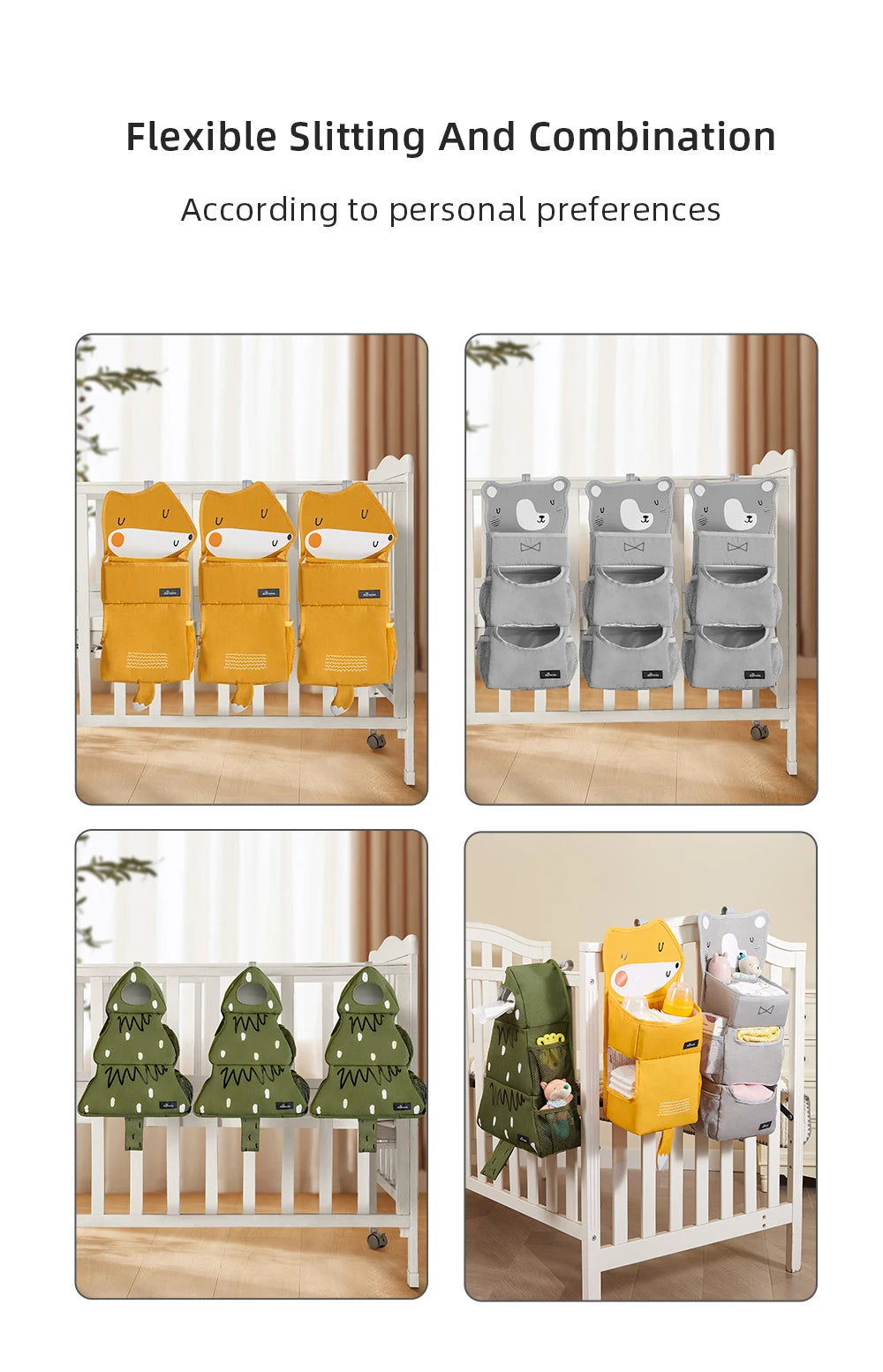Baby Crib Hanging Storage Bag
