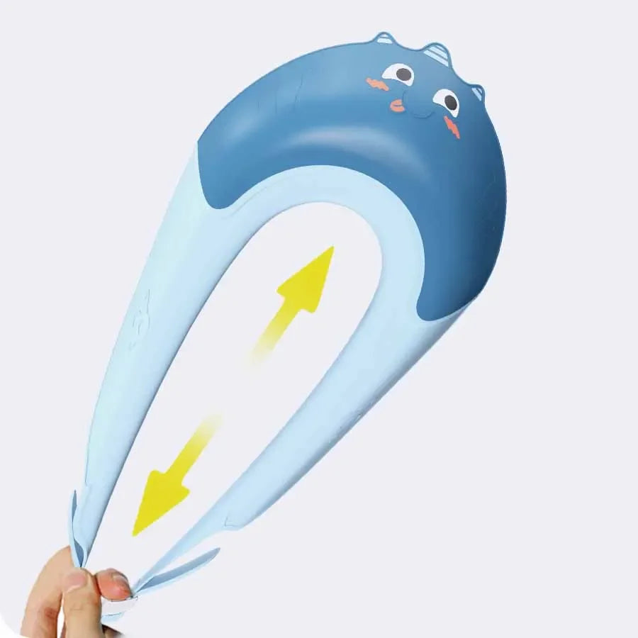 Children's Waterproof Shower Shampoo Cap Soft and Adjustable Child Safety Protection Shampoo Cap Baby Shampoo Cap