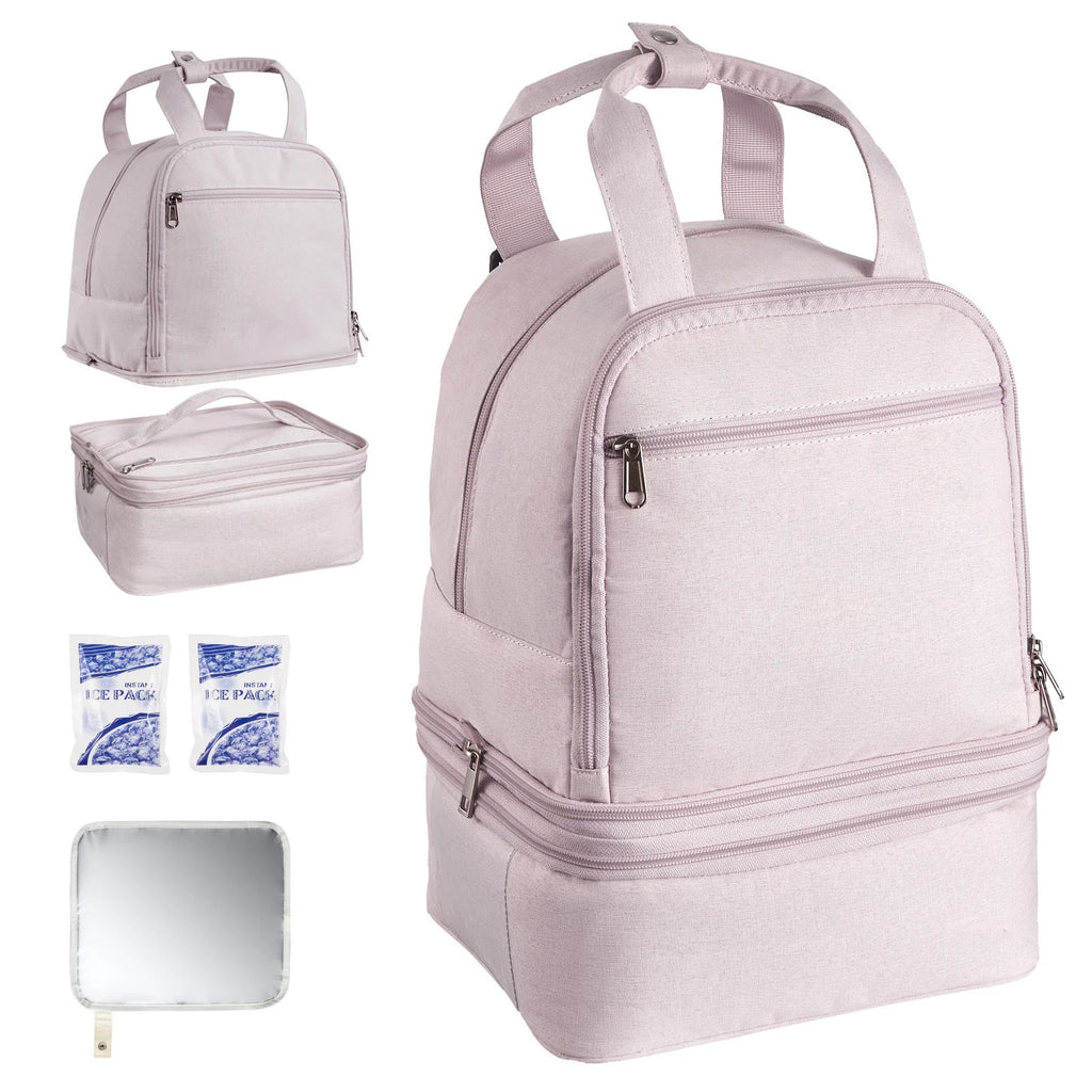 Breast Pump Backpack with Ice Pack