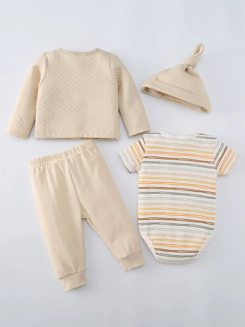 4-Piece Baby Autumn & Winter Set
