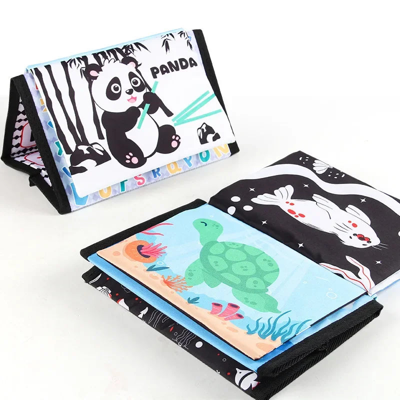 10-Page Cartoon Animal Cloth Book