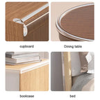 1/2/3M Baby Safety Self Adhesive Kids Collision Proof Soft Bumper Transparent PVC Protection Table Edge Guard Protector Strip
