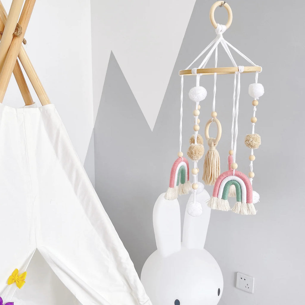 Children's Room Air Balance Pendant Rainbow Starry Sky Ins Wall Hanging Decoration Homestay Indoor Living Room Creative Pendant